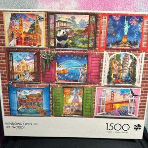 Windows Open to the World - 1500 Piece Puzzle